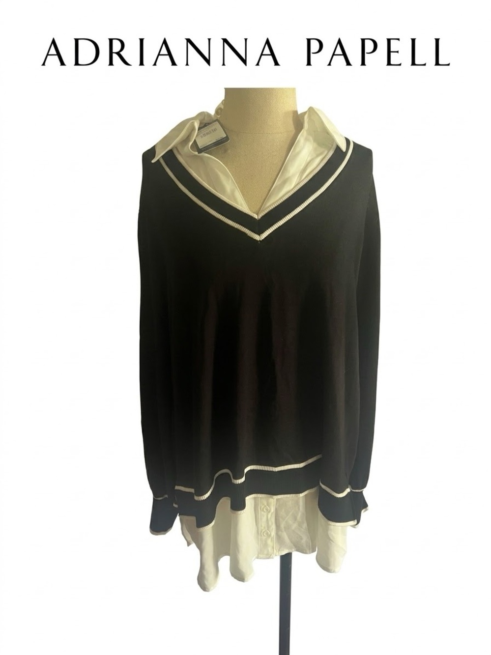 Women’s Adrianna Papell sweater Size 2X 0156